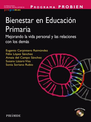 cover image of PROGRAMA PROBIEN. Bienestar en Educación Primaria